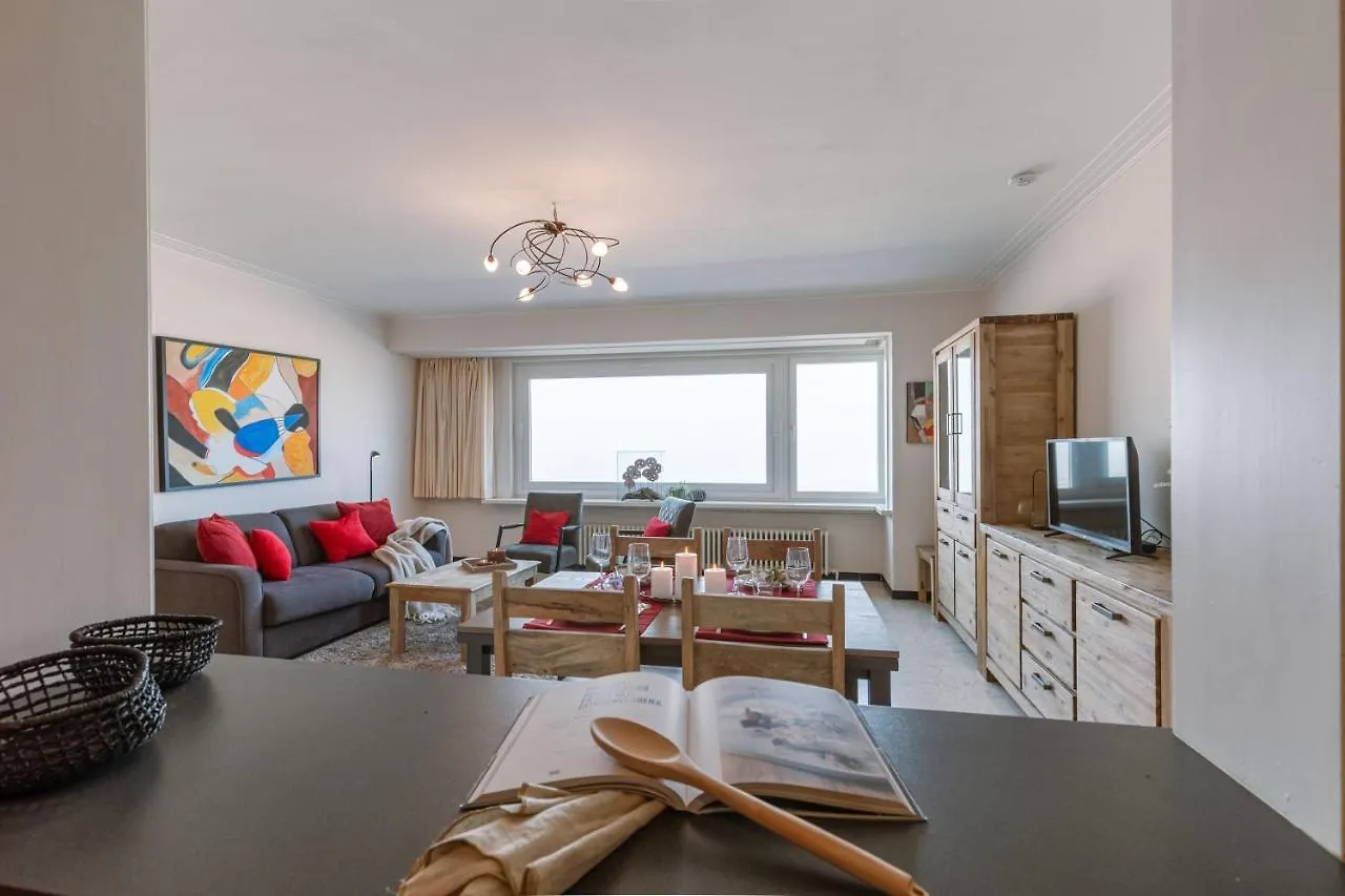 Charming Apartment With Frontal Seaview Ostend